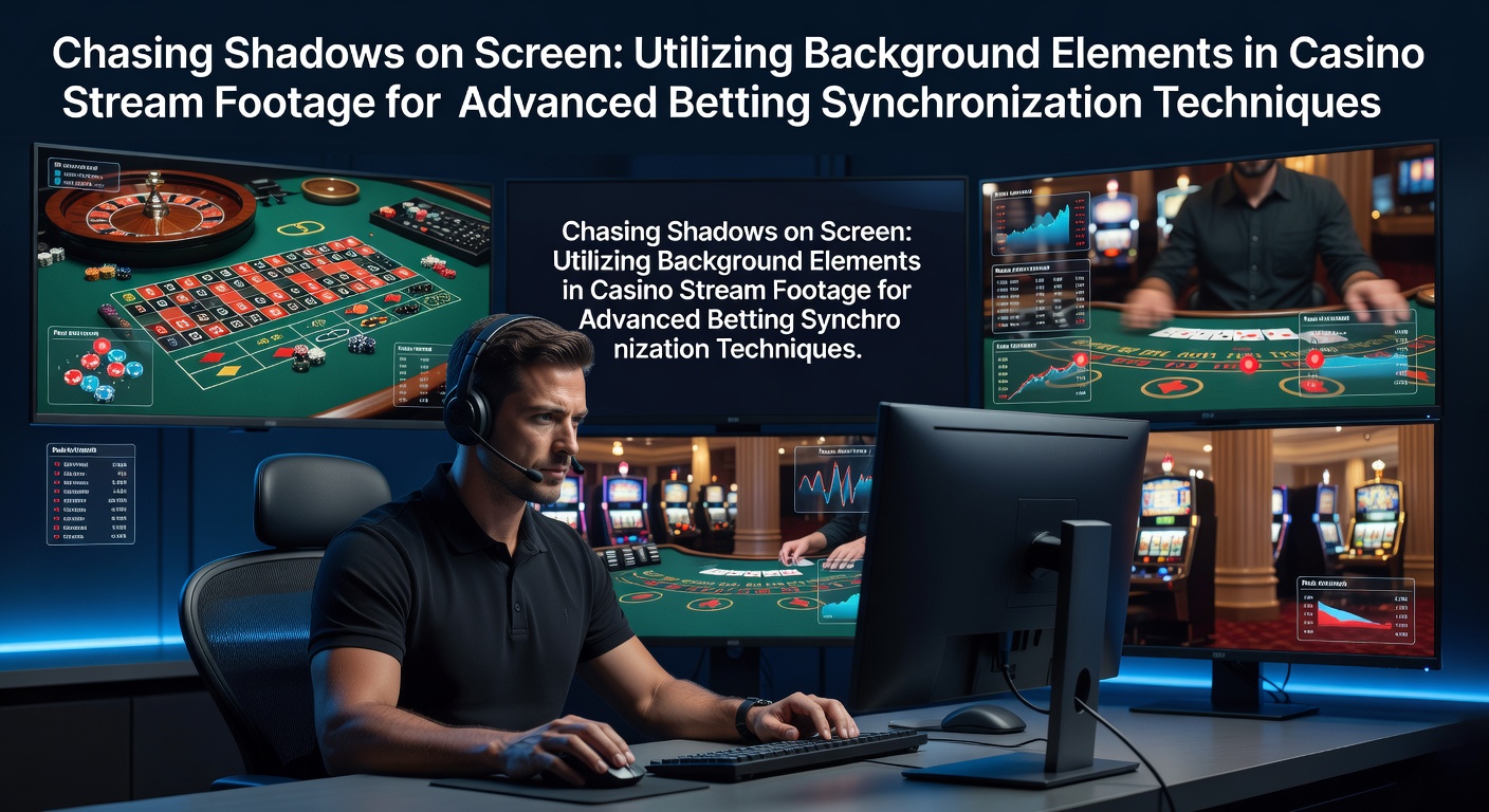 Casino stream footage showing subtle background shadows and reflections used for betting analysis