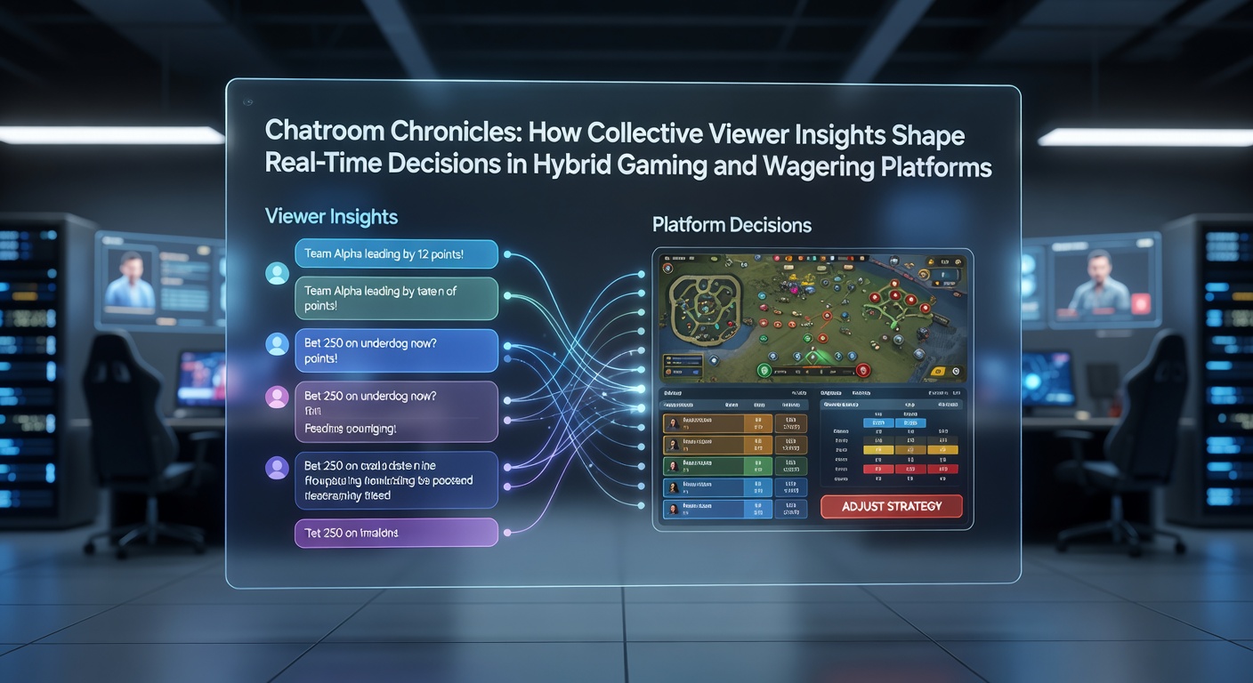 Live chat interface displaying viewer interactions on a hybrid gaming and wagering platform during a streamed event