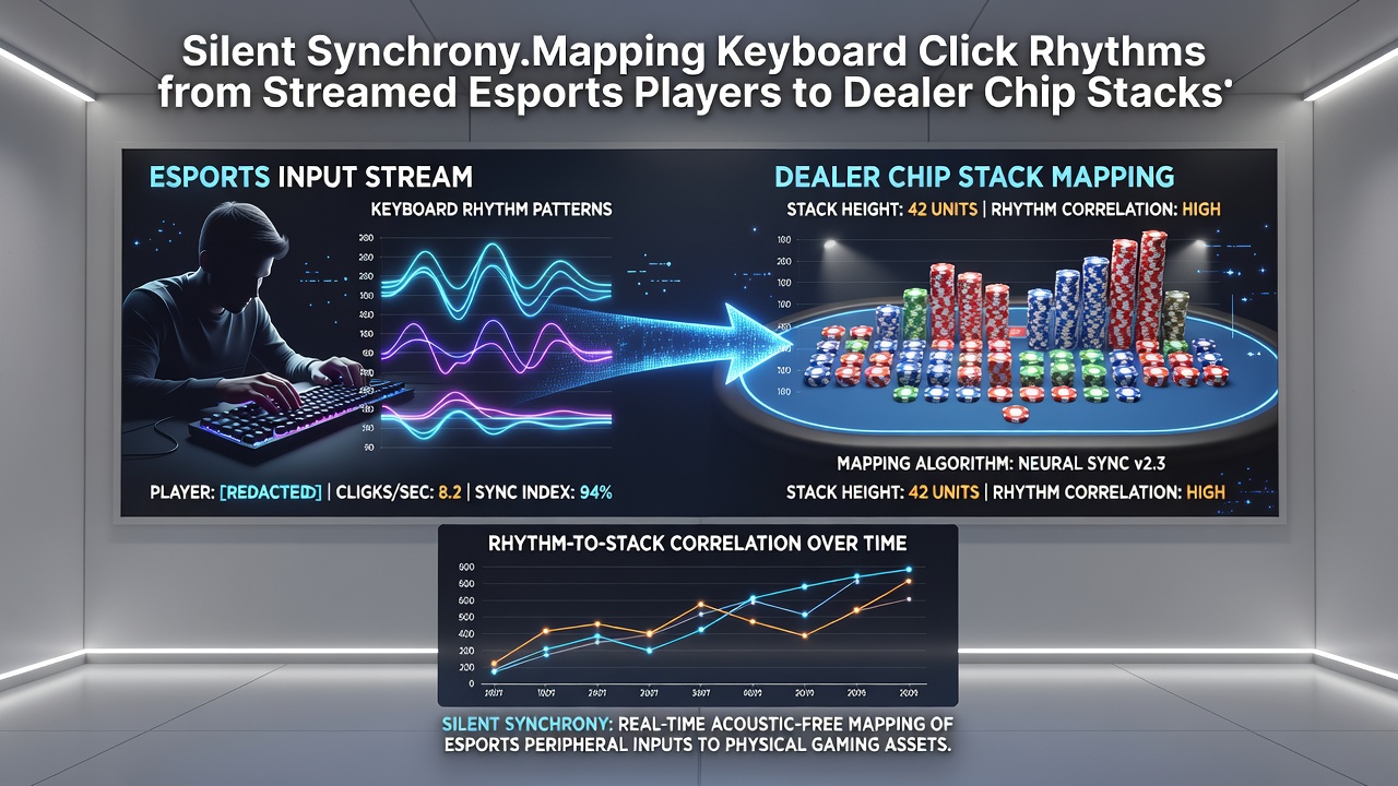 Side-by-side spectrogram comparison of esports keyboard clicks and casino dealer chip stacking audio patterns